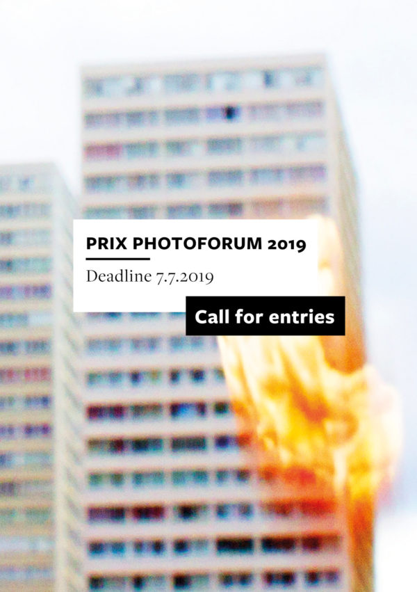 Prix Photoforum 2019 Flyer